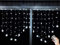 BLOOMWIN Christmas Window Lights 2m x 1m 104 LEDs Snowflakes Curtain Fairy Light Xmas Decoration for Indoor Party Bedroom