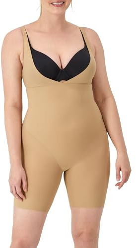 Maidenform - Body para Mujer, Talla S, Color Beige (Body Beige)