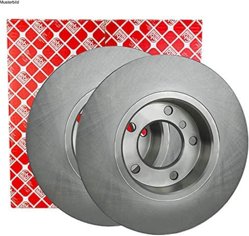 febi bilstein 08504 Bremsscheibensatz, 2 Bremsscheiben