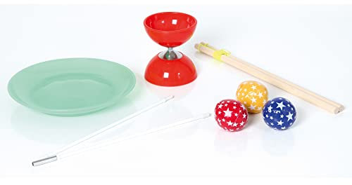 Eureka-Acrobat 52475065 - Jonglier-Set Junior, Outdoor Spielgerät