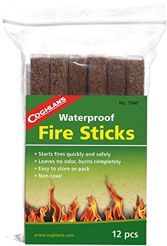 Coghlan's 7940 Fire Sticks 12 Count,Brown,1 Pack