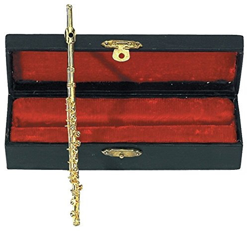 Gewa 980585 Miniaturinstrument Flöte im Etui, ca. 15 cm