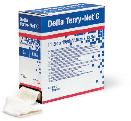 BSN Delta Terry-Net S m. Daumeneinschluss 5 x 38 cm 10 Stück