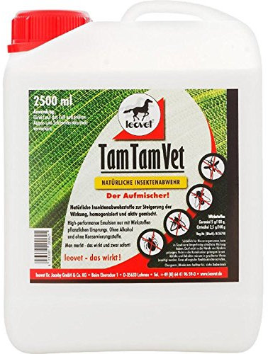 LEOVET TAM TAM VET - mit natürlichen Insektenabwehrstoffen, 2500 ml