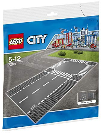 LEGO 7280 City Supplementary Straight and Crossroad Building Set