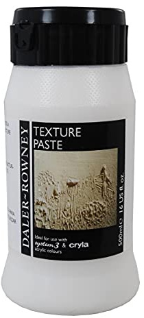 Daler-Rowney Acrylic Medium, Plastic Pot, 33.81oz - 1L, Texture Paste