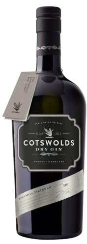 Cotswolds Dry Gin - Award Winning Gin Made with Cotswolds Lavender and Refreshing Citrus - 46% ABV 70cl