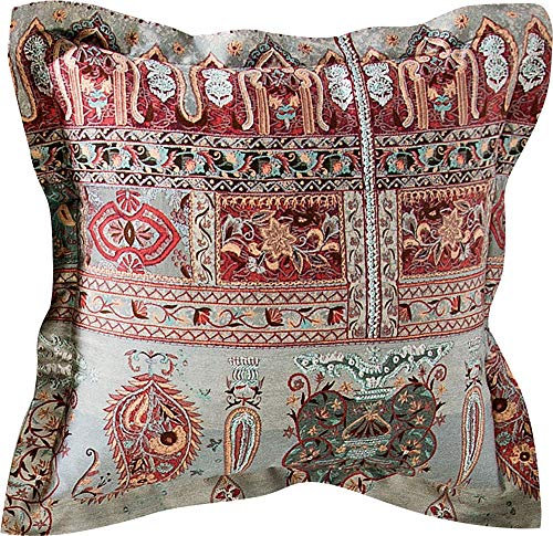 Bassetti CORREGGIO V7 Kissenhülle, Satin, Mehrfarbig, 40x40x0.5 cm