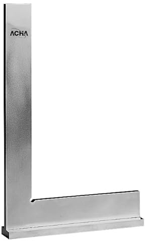 Acha 100 x 70mm - Escuadra Din 875/2 De Acero Inox., Con Sombrero