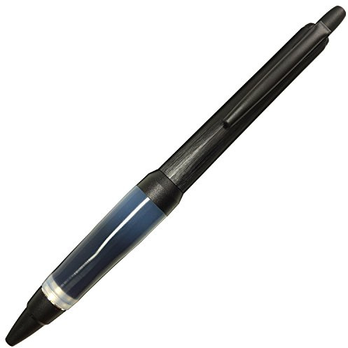 Uni Alpha-Gel Jetstream 0.7 mm Ball Point Pen, Black Body, Black Ink (SXN1000071P24)