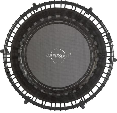 JumpSport 39 Premium Fitness Trampoline | Model 350, 350f, 370 | Exercise Rebounder | 30 Adjustable Bungees | 275 lb Wt. Rating