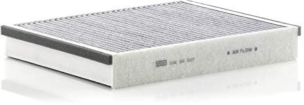 MANN-FILTER CUK 25 007 Innenraumfilter/Kabinenluftfilter - Pollenfilter mit Aktivkohle - für Pkw + Transporter