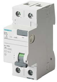 SIEMENS - Interrupteur différentiel 30 mA 63 A Type AC