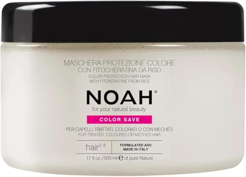 NOAH 2,4 Farbe Schutz Haar Maske mit phytokeratin aus Reis 500 ml