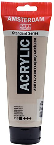 Amsterdam Standard Series Acrylic Tube 250 ml Warm Grey 718 (17127180)