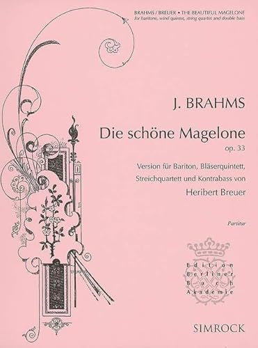 Die schone magelone op. 33