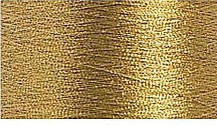 200m Stickgarn Metallic No. 40 - Farbe: 0008-gold (gelbgold dunkel)