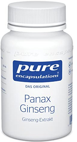 Pure Encapsulations - Panax Ginseng - Ginseng-Extrakt in Kapseln - 60 Kapseln