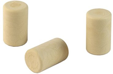 New Synthetic Straight Wine Corks - 23mm Diameter x 38mm Long - for Winemaking and Craft Use (30)
