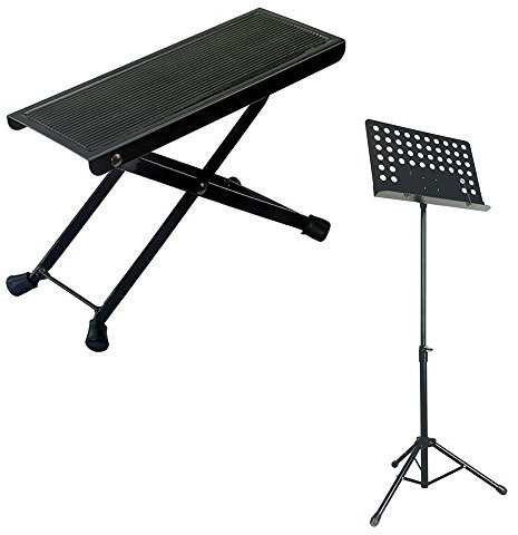 Zoundhouse Einsteiger-Bundle (12: Fußbank + Orchesterpult/schwarz)