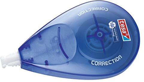 Tesa Sideway correction tape roller, white tape 4.2mm x 10m, EACH