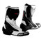 Racing Sport Track Stiefel Roadrunner Leistung Motorrad A-Pro Weiss 44