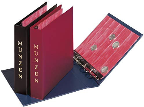 Pagna - Album per monete con copertina di alta qualità in plastica