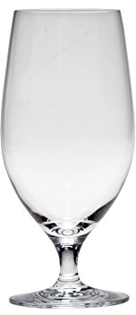 D&V Valore, Break-Resistant, European Crystal Glass, Water or All Purpose Glass, 17 Ounce, Set of 6