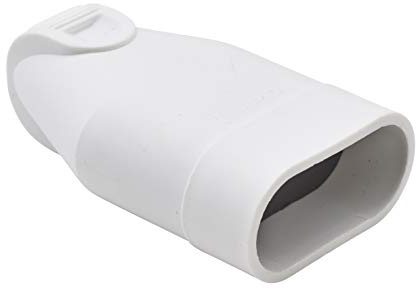 Connecteur electrique - Adaptateur prise - Prise Plate - Raccord electrique - Fiche electrique - Fiche Femelle Douille D.4mm Protegees Avec EclIPse Sortie Droite A Coiffe Blanc - Debflex - 713450