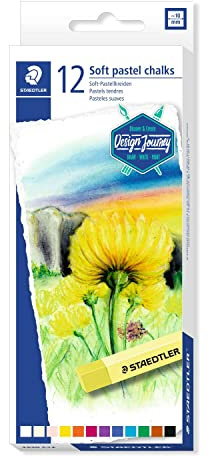 Set of 12Soft Pastels–Staedtler Karat Soft Pastel Chalks