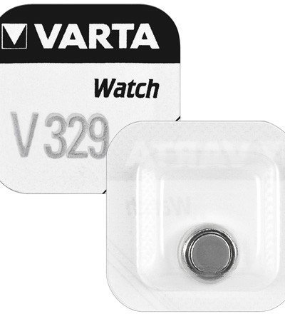 Varta V329/SR731 Silver Oxide Button Cell Watch Battery – Pack of 1