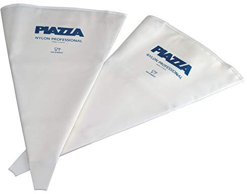 Piazza 2753402 Lot de 2 sacs à pâtisserie en nylon professionnel Longueur 40 cm