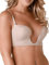 Wonderbra Women Ultimate Plunge Bra, Beige, 34E