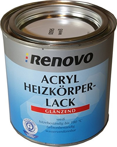 Acryl Heizkörperlack - Glänzend - Weiß