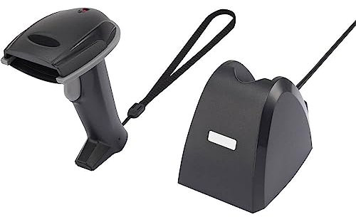 Renkforce iCR6307ABU Barcode-Scanner Funk 1D LED Schwarz Hand-Scanner USB