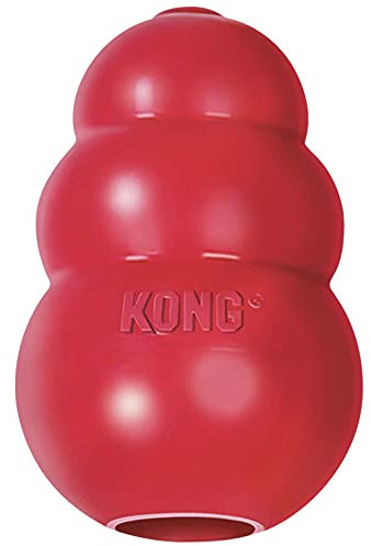 KONG Classic Stuffable Dog Toy - Fetch & Chew Toy for Dogs - Treat-Filling Capabilities - Durable Natural Rubber Material - For Extra Large Dogs