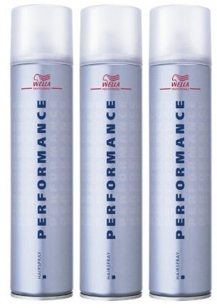 Wella Performance Haarspray 3 x 300 ml Styling Hairspray Professionals