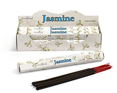 STAMFORD INC. 37101 Jasmine Incense sSticks, 20 Sticks x 6 Packs
