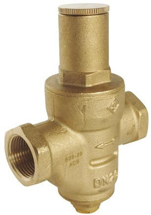 SOMATHERM FOR YOU, Régulateur de Pression à Membrane Double Femelle 3/4 - Idéal pour rénovation - Réglage de 0,5 à 6 Bars - Prise manomètre - Montage Toutes Positions - Garantie 3 Ans