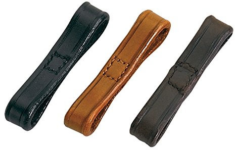 ERIC THOMAS Lederriemen für Knebeltrense, schwarz