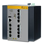 Managed Industrial L3 switch with 8x 10/100/1000T (Hi-PoE Support) 4x 100/1000X SFP Industrial Switch DC PSU