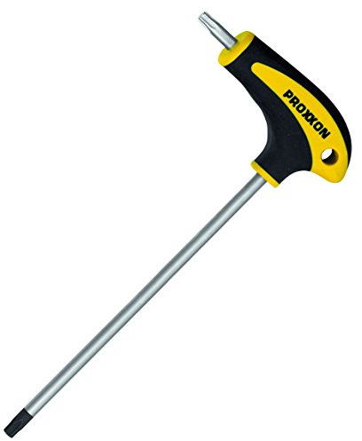 Proxxon 22 454 Destornilladores Torx de Mango en L, TX/TTX 30 x 160/20 mm