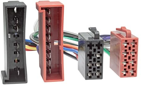 tomzz Audio 7015-001 Cavo adattatore radio compatibile con Ford Mazda 121 Jaguar a 16pin ISO standard