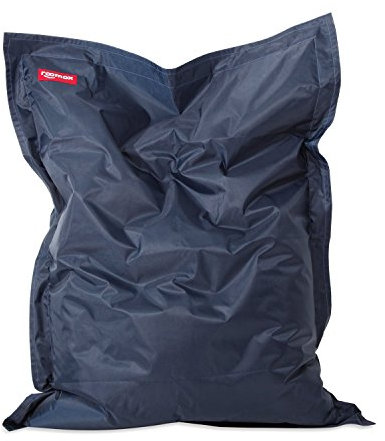 XXL Sitzsack ein ROOMOX Original - Gigantischer Sitzsack für drinnen und draußen 160 x 120 x 30 cm Massiver Sitzsack Bodenkissen aus Wasserresistentem Polyester