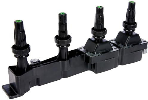 HELLA 5DA 193 175-731 Zündspule - 12V - 4-polig - inkl. Zündkerzenstecker - geschraubt