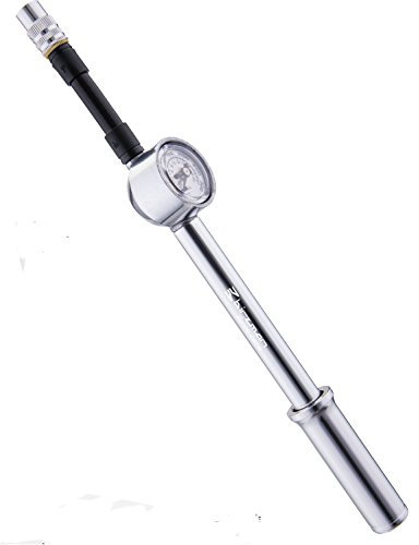 Birzman Macht Shock Pump | Precision High Pressure Pump for MTB Suspension | Accurate Air Pressure Gauge | Durable, Lightweight Design