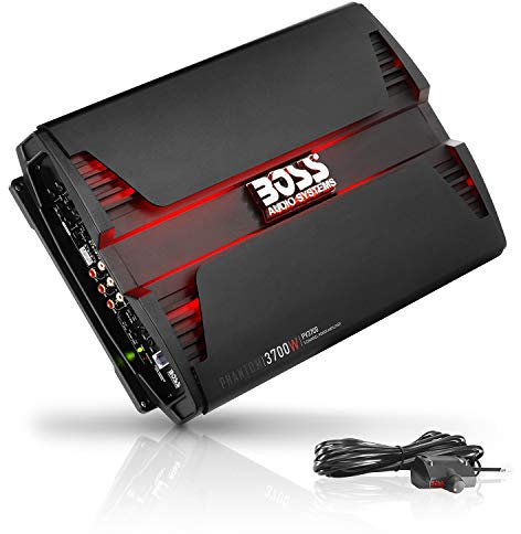 Boss Audio PV3700 Boss PHANTOM 3700 Watts 5Channel Power Amplifier Remote Subwoofer Level Control