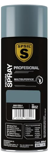 MIBAZAR- Spray Pintura Color Gris Perla 8652