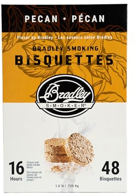 Bradley Smoker BTPC48 Pecannuss Bisquetten 48 Pack