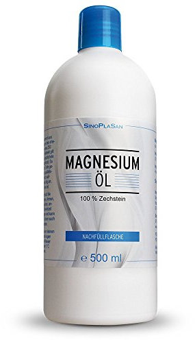 Magnesium-Öl 100 % Zechstein 500 ml Nachfüllflasche